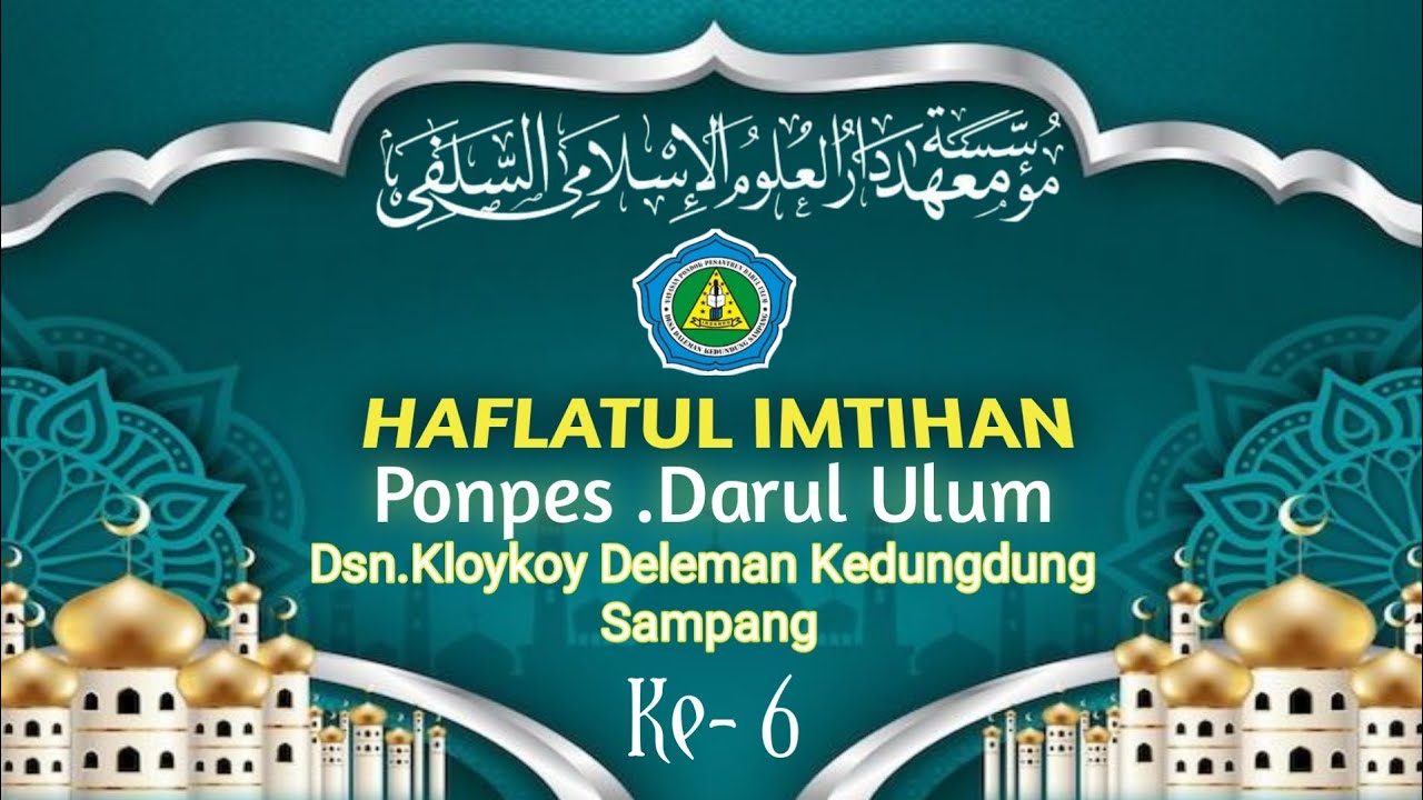 CERAMAH AGAMA. DO'A KHOTMIL QUR'AN. TARI SAMMAN. & MARS..