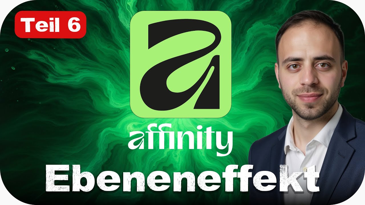 Affinity V3.0 für Anfänger – Ebeneneffekte / Schatten & Umrandung (deutsch) – Teil 6