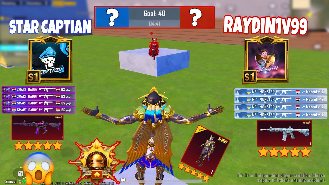 Who Wins?😱STAR CAPTIAN vs RAYDIN1V99 | PUBG Mobile Clash🔥SAMSUNG,A7,A8,J4,15,J6,17,J2,J3,XS,A3,A4,A5