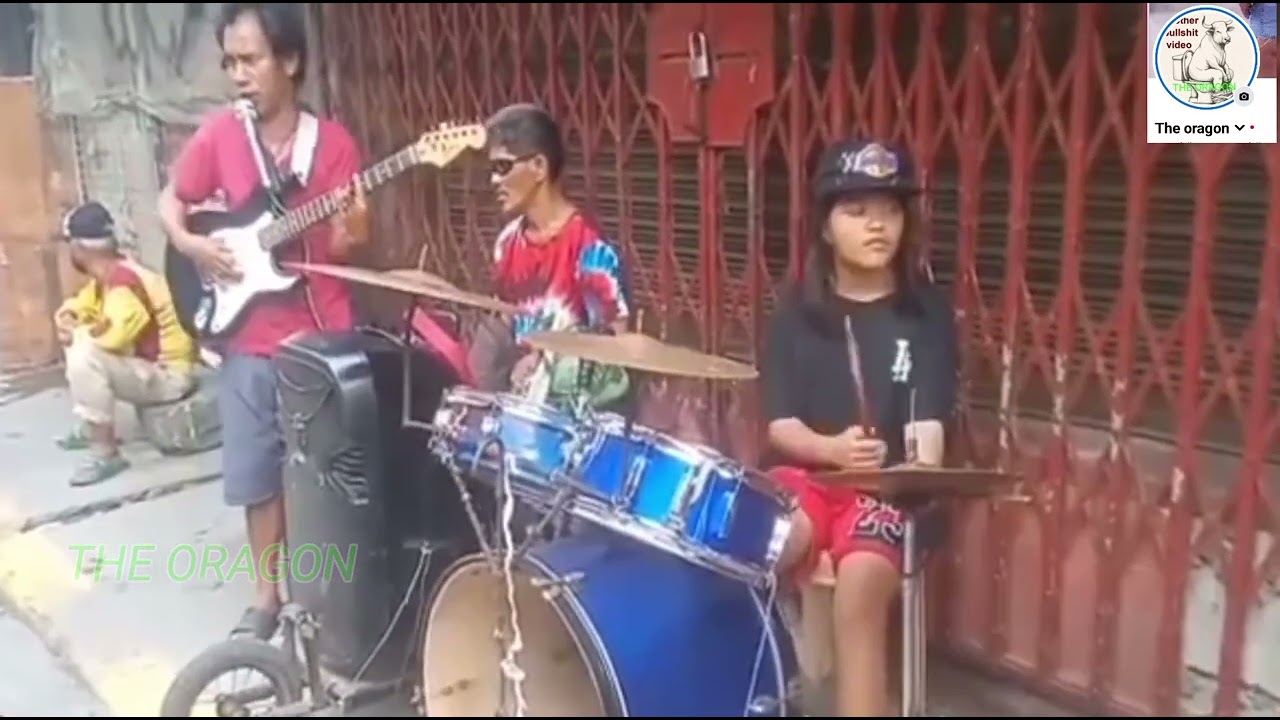 Rhian morales ang batang drummer viral video The oragon  #viralvideo #batangdrummer