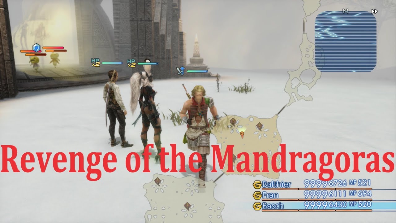 Final Fantasy XII The Zodiac Age Overpowered #30 (Revenge of the Mandragoras)