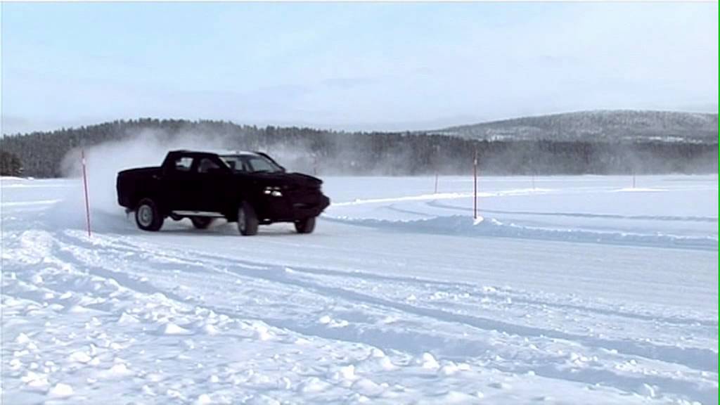Ford Ranger Handling on Ice