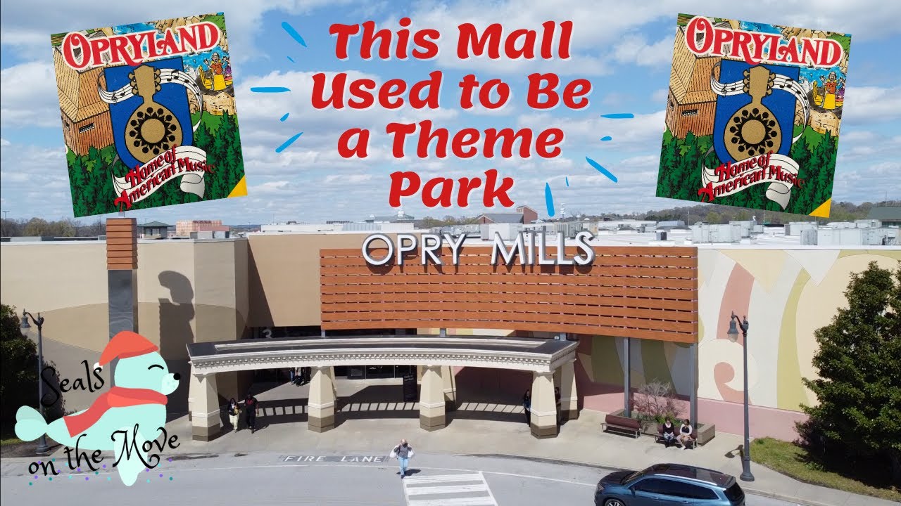 Торговый центр Opry Mills — раньше этот торговый центр был Opryland USA — видеоблог из Нэшвилла