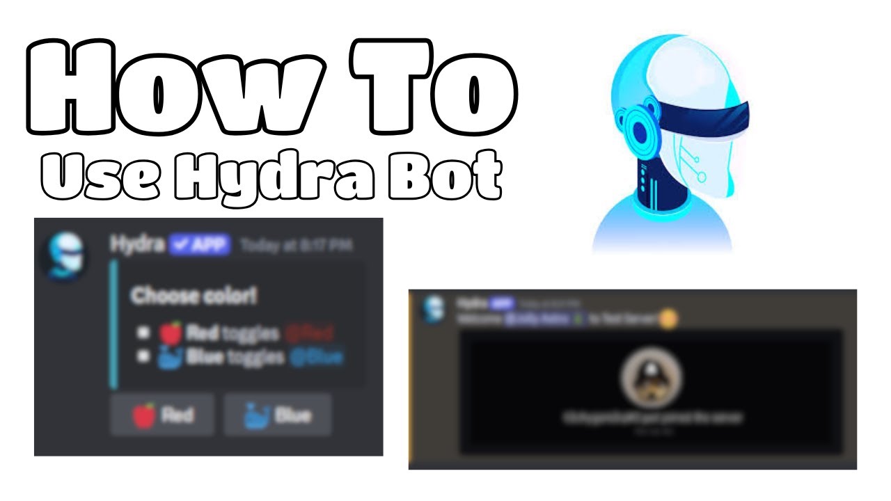 How To Use Hydra Bot In Discord