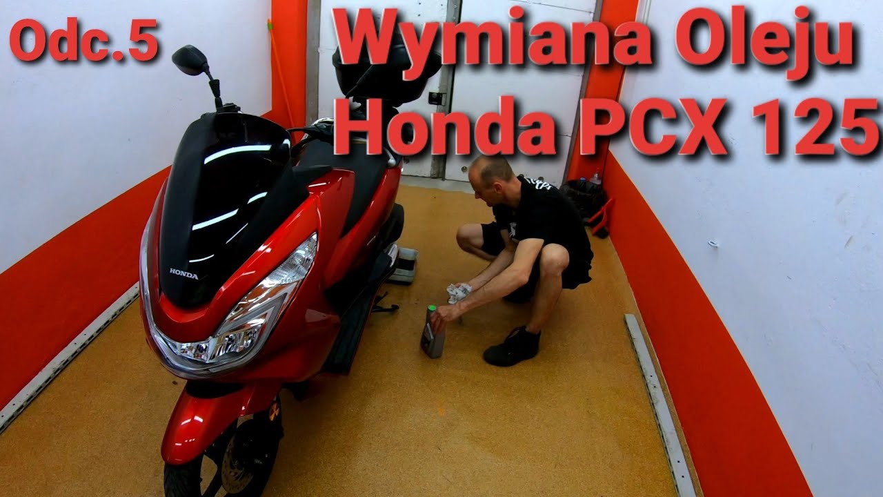 Wymiana Oleju w Honda PCX 125
