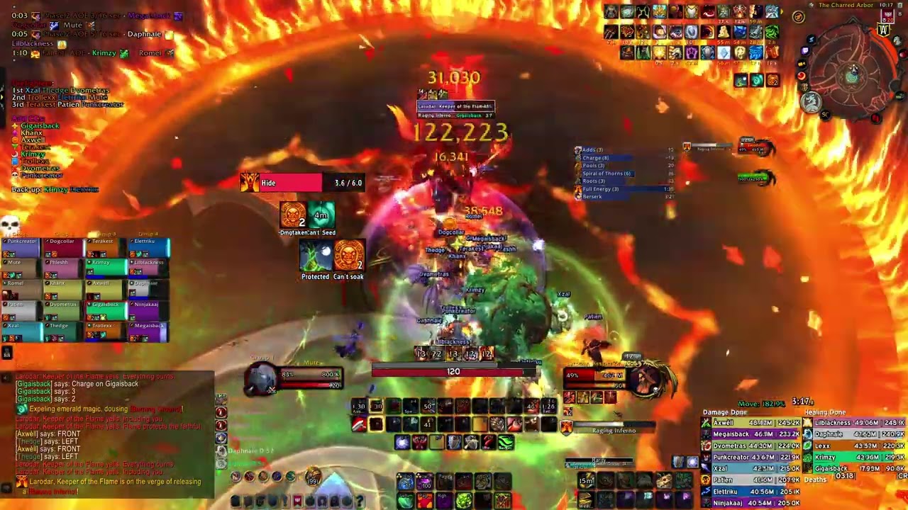 Rewritten VS Mythic Larodar (Fury Warrior PoV) FireFighter c: