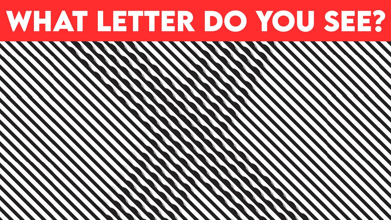 Hidden Letter Quiz | Find The Hidden Letter In 10 Sec | Illusion Quiz
