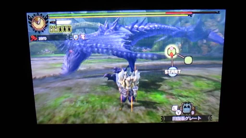 MH4 イャンガルルガ　レベル１００　チャージアックス　ソロ　１６分５９秒討伐