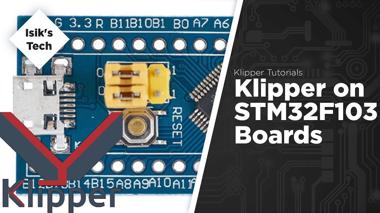 Прошивка Klipper на платы STM32F103