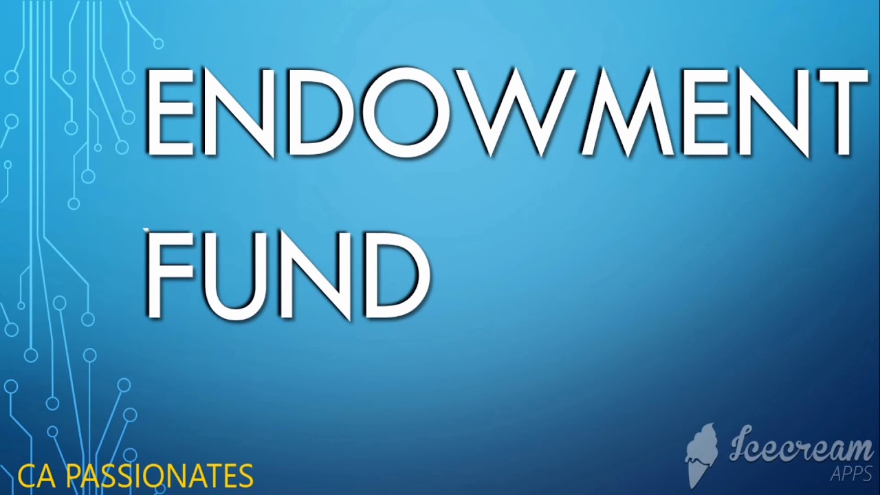 Quries about endowment fund  2023|CA ICAP | image resize