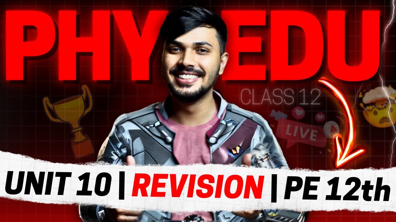 Training in Sports Unit 10 Revision Oneshot | Class 12 CBSE 2023-24 Mission 100 Marks 😍🔥