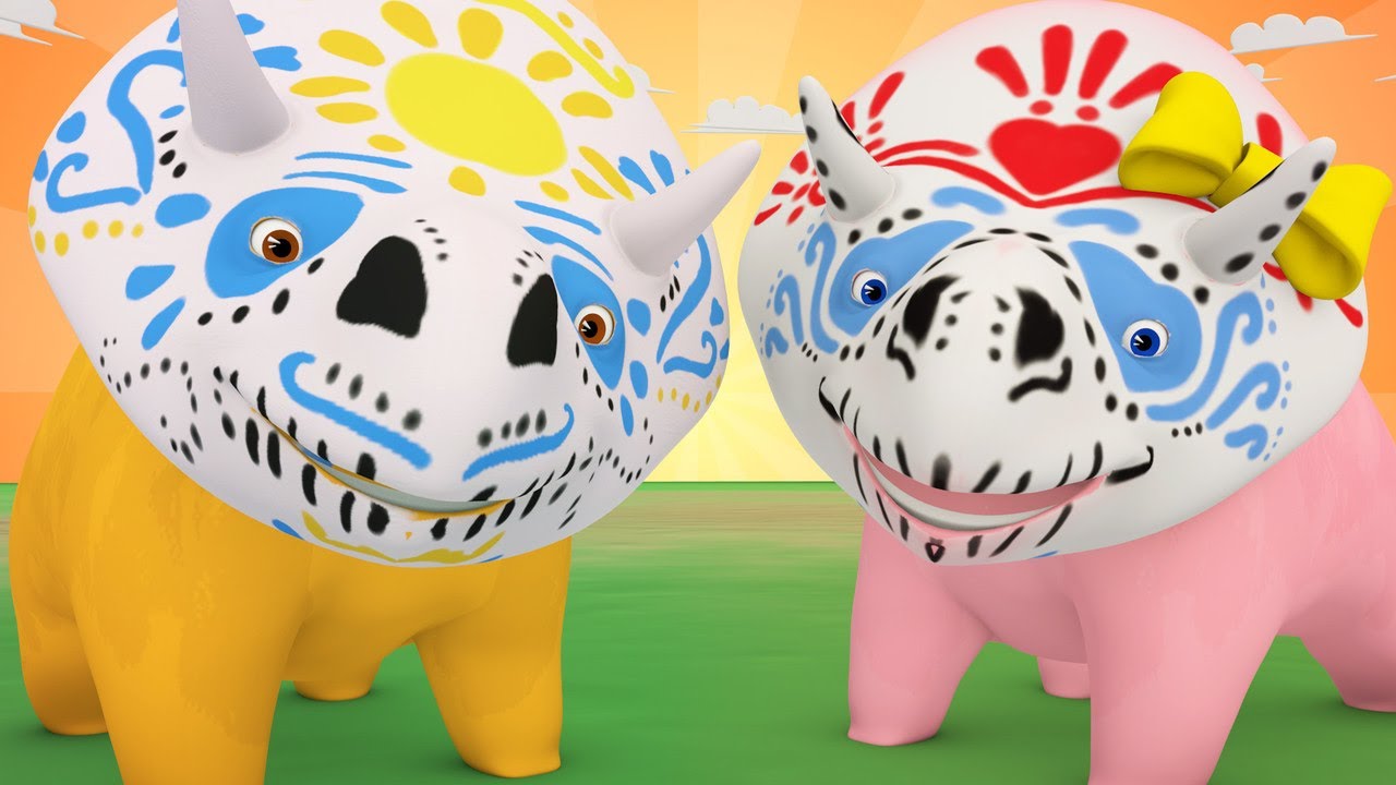 DIA DE LOS MUERTOS SPECIAL - Learn colours with Face paint!