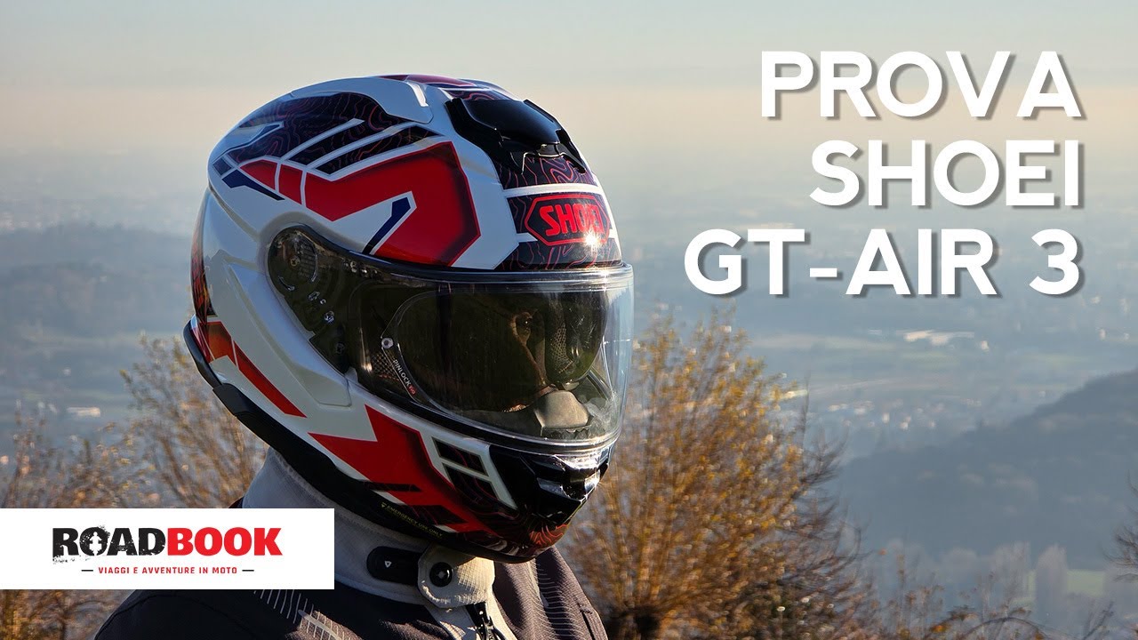 Prova casco touring Shoei GT-Air 3: comfort, leggerezza e silenziosità