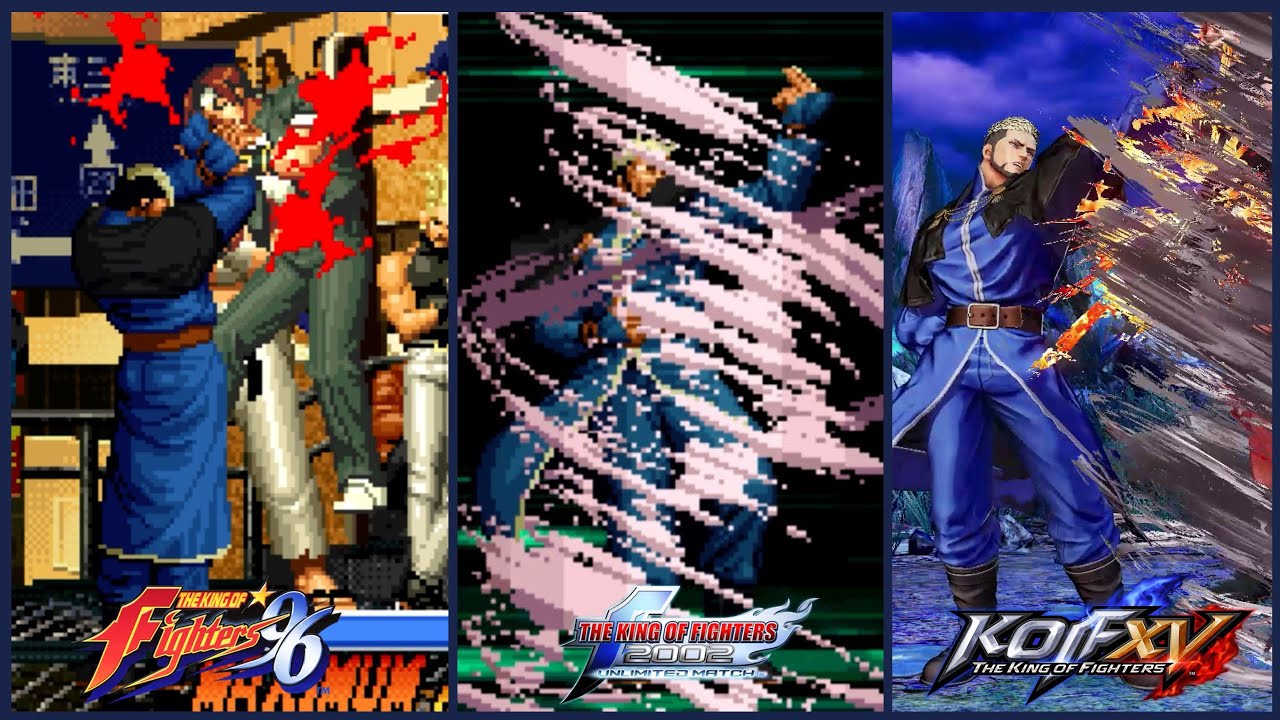 All Goenitz Special Moves The King of Fighters (KOF 96 - KOF XV)