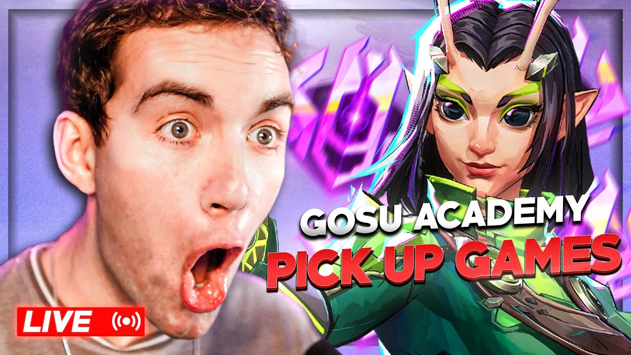 🔴 GOSU ACADEMY COMMUNITY GAMES 🔴 | 1 Year Academy Anniversary | Eternity Peak | Paz