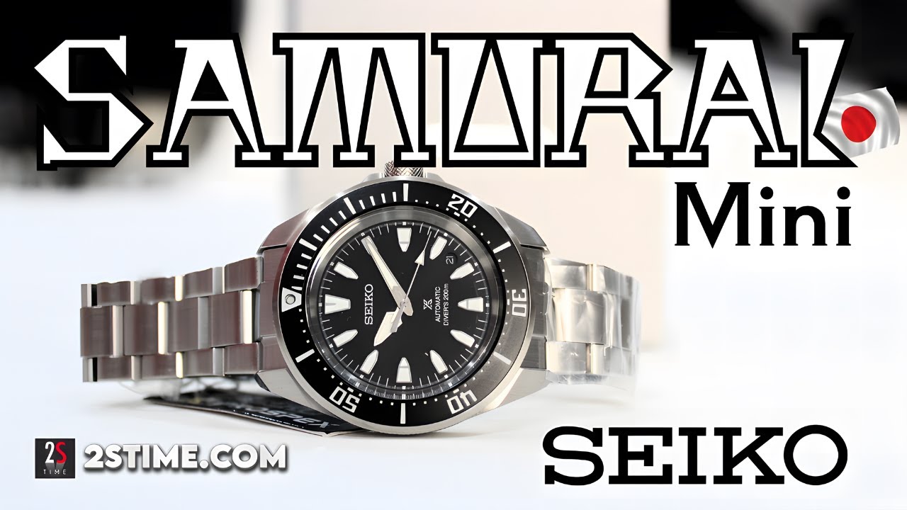 SEIKO Prospex Mini SAMURAI SRPL13K1 Black Dial