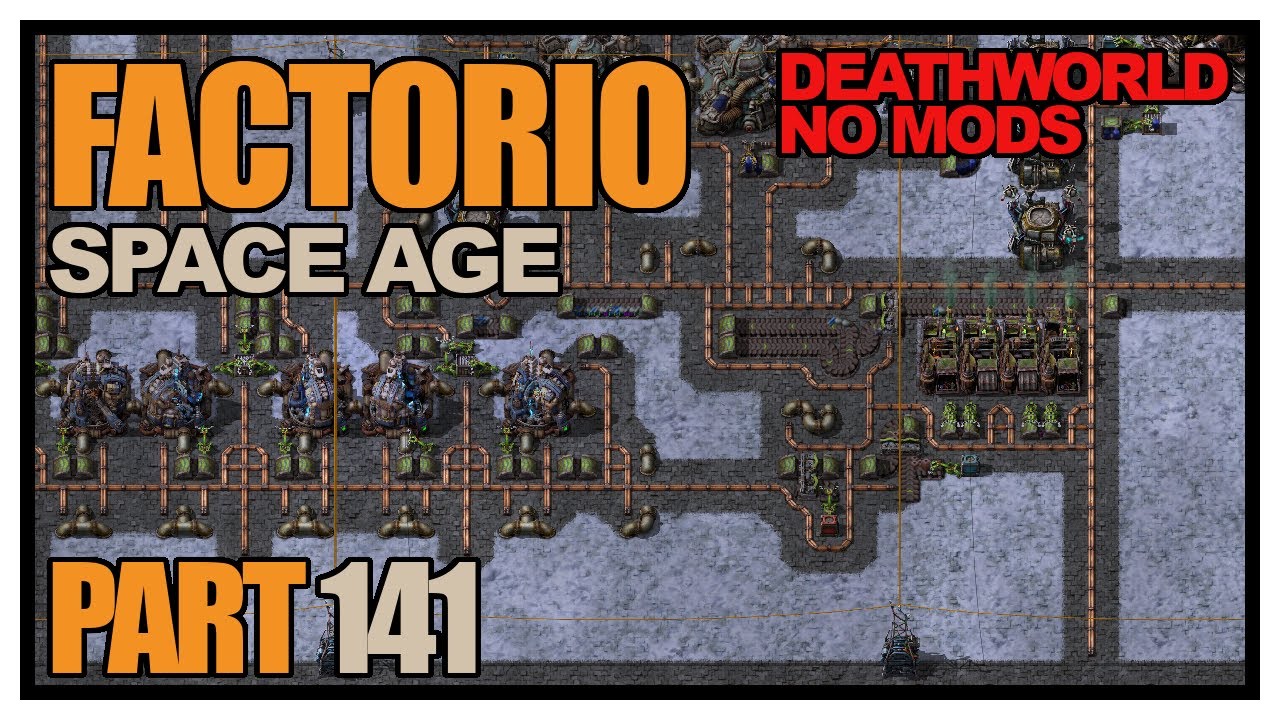 Factorio Space Age - Episode 141 - Legendary Quantum Processors?! (Deathworld, no mods)