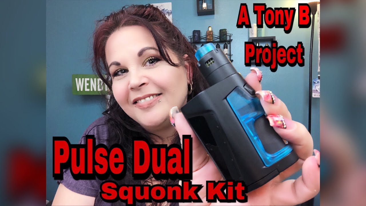 Комплект Pulse Dual Squonk с дрипкой Pulse V2 || Проект Tony B и Vandy Vape