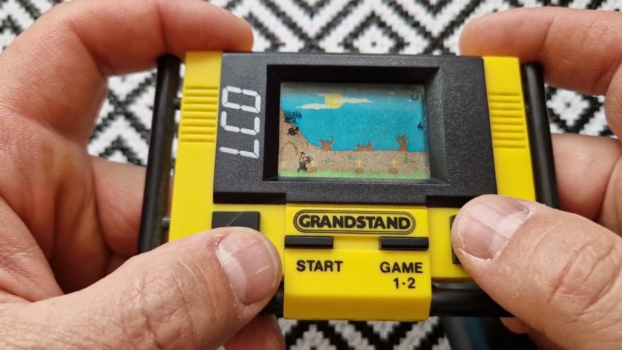retro lcd handheld grandstand