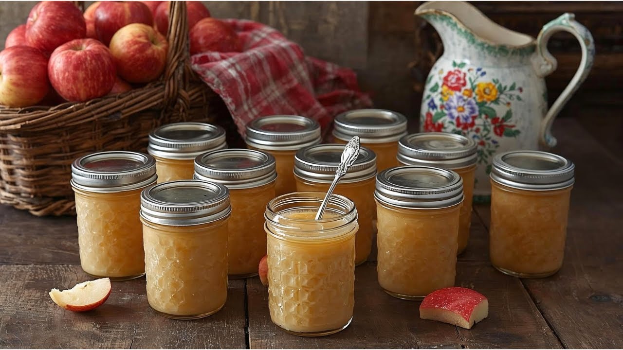 Эпизод 20 | Спокойная жизнь 🌿 Вкусное яблочное пюре 🍎 Уютное утро для консервирования продуктов