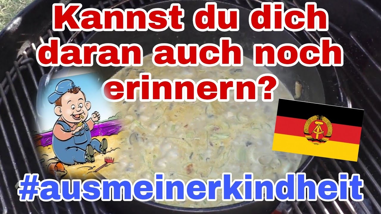 🥚🍲EIERFRIKASSEE im DUTCH OVEN, wieder ein Klassiker aus der guten alten Zeit 😋 | Die Sachsengriller