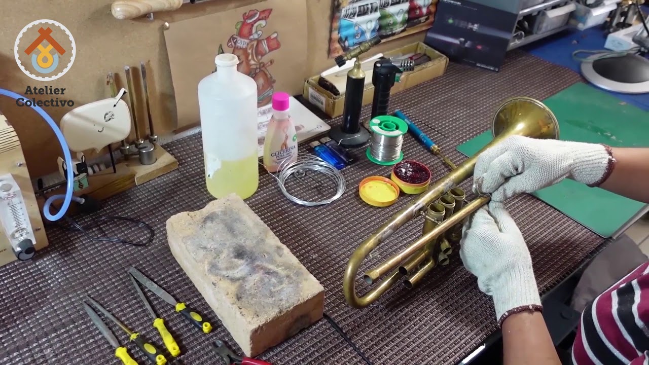 Como soldar instrumentos de metal