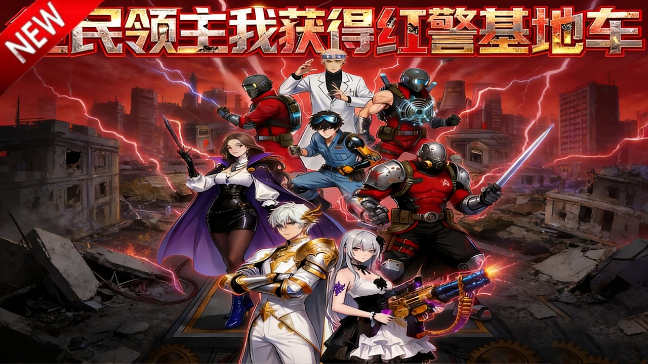💥【新番上线】F级废柴开局激活红警系统，钢铁洪流碾压万族战场！《全民领主我获得红警基地车》全集 Multi SUB #热血 #漫剧 #动漫魔女