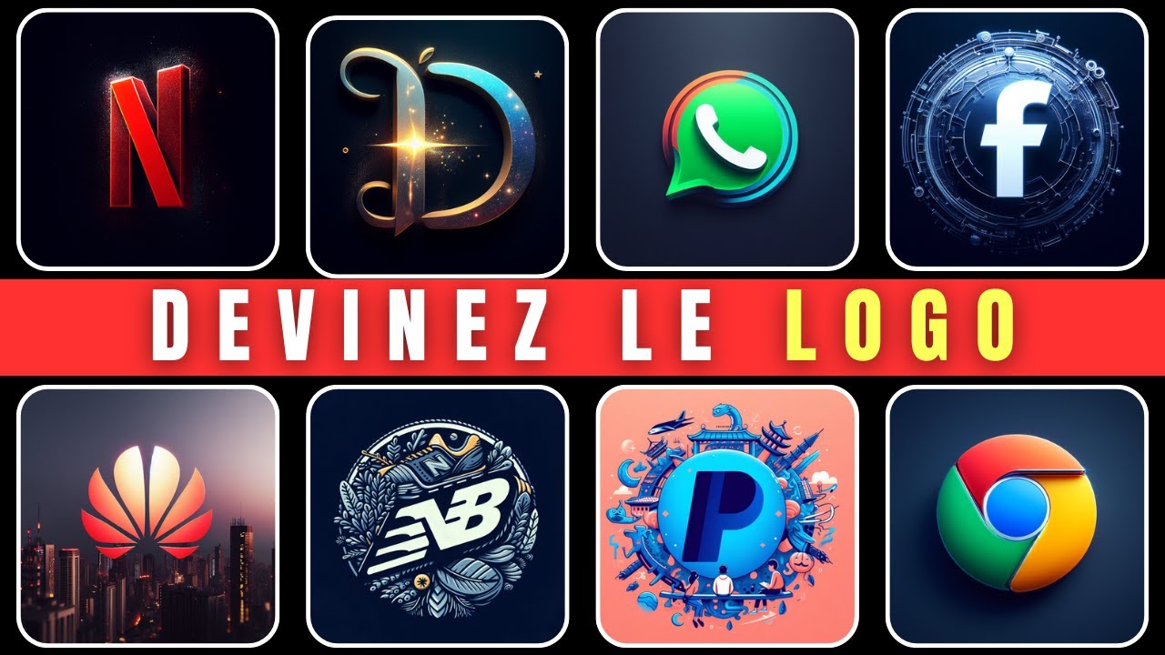 Devinez le logo en 3 secondes | 50 logos c&eacute;l&egrave;bres