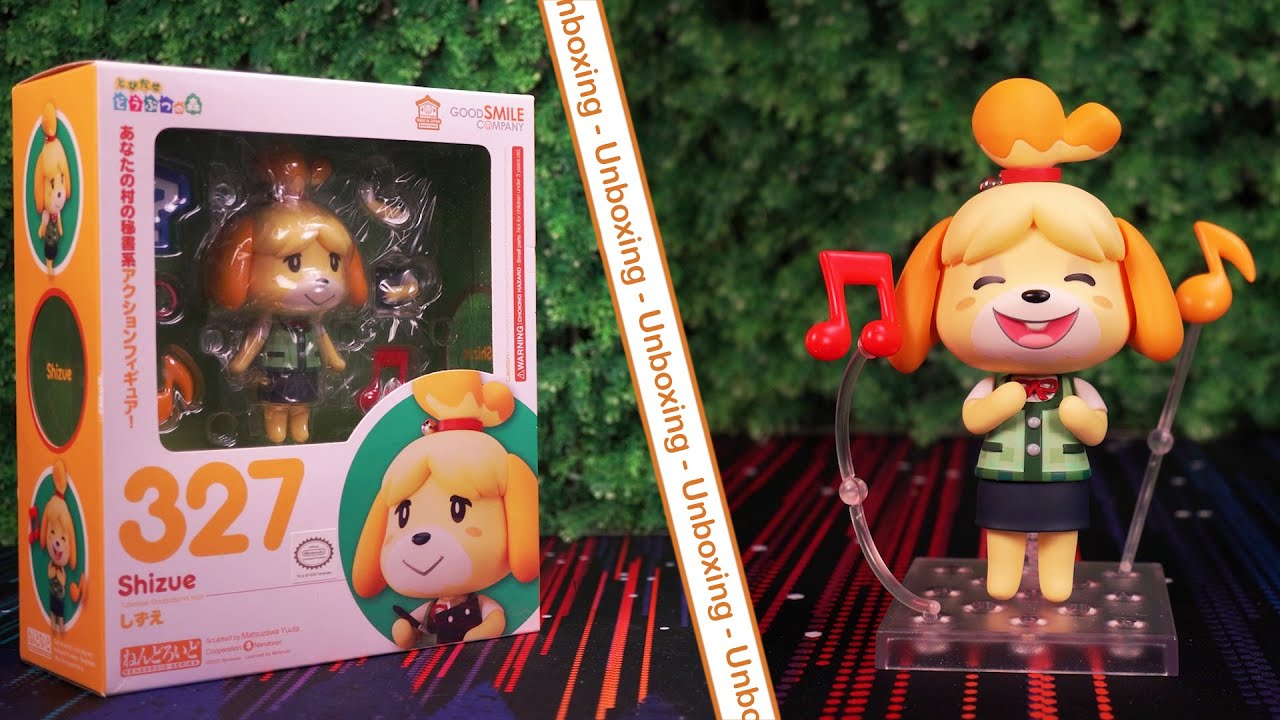 Adorable little assistant Nendoroid! 🎵 | Shizue Isabelle - Animal Crossing | Figure Unboxing