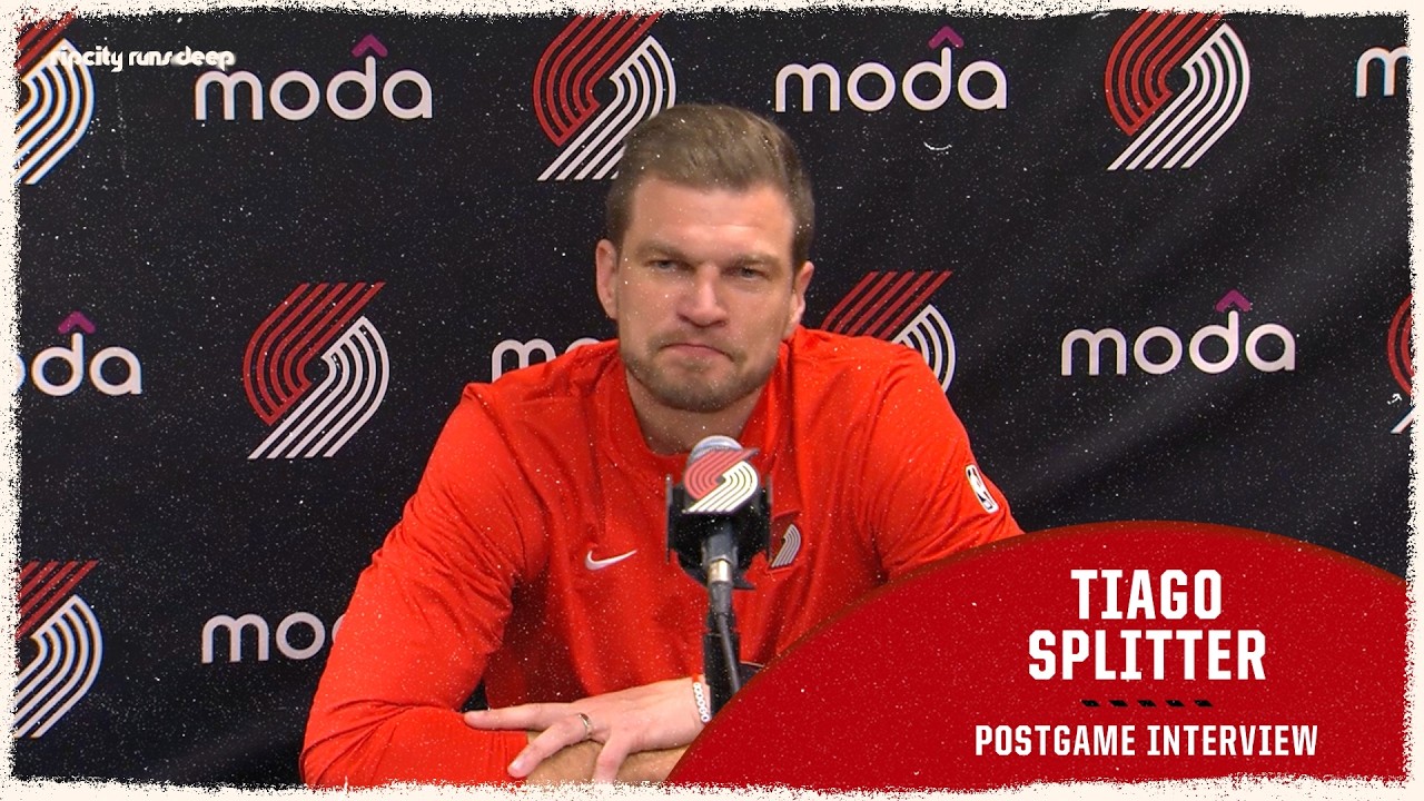 Tiago Splitter Postgame Media Availability | Portland Trail Blazers at Atlanta Hawks | March 1, 2026