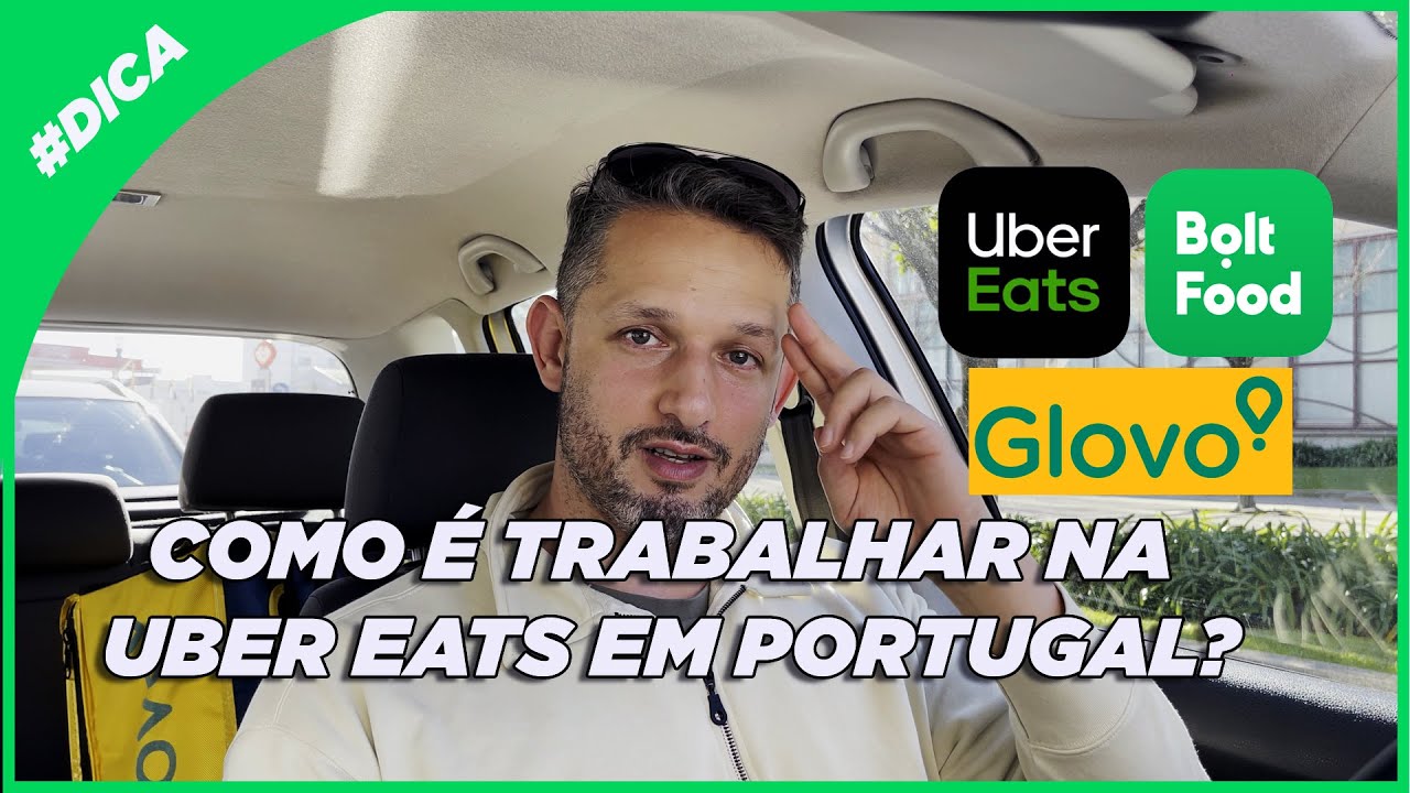 COMO É TRABALHAR NA UBER EATS EM PORTUGAL?