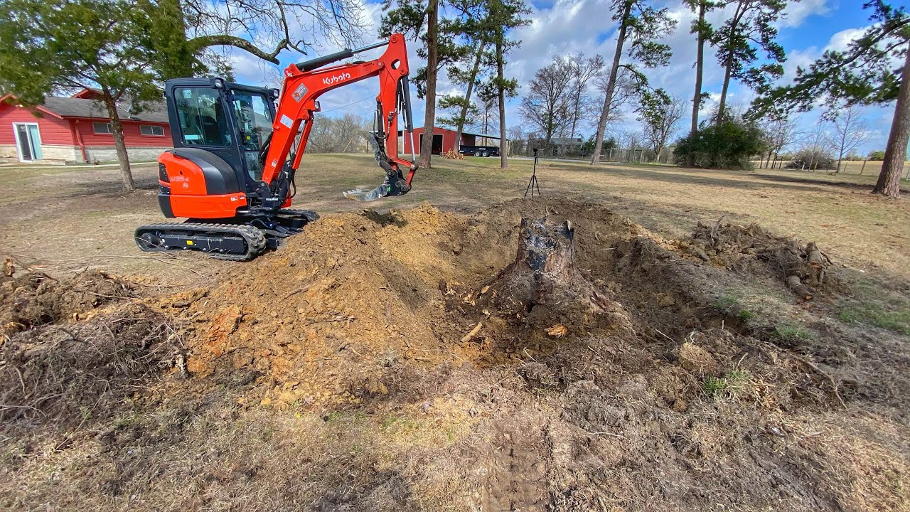 New 2021 KUBOTA U35-4 STUMP WRESTL'N