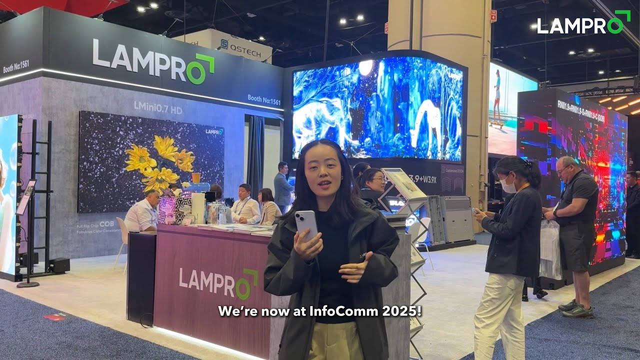 LAMPRO Booth Tour at infoComm 2025