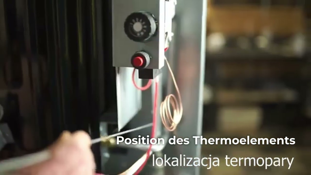 Fujiyama zeigt im Video, wie das Thermoelement zerlegt und zündkerzengroß geliefert wird.