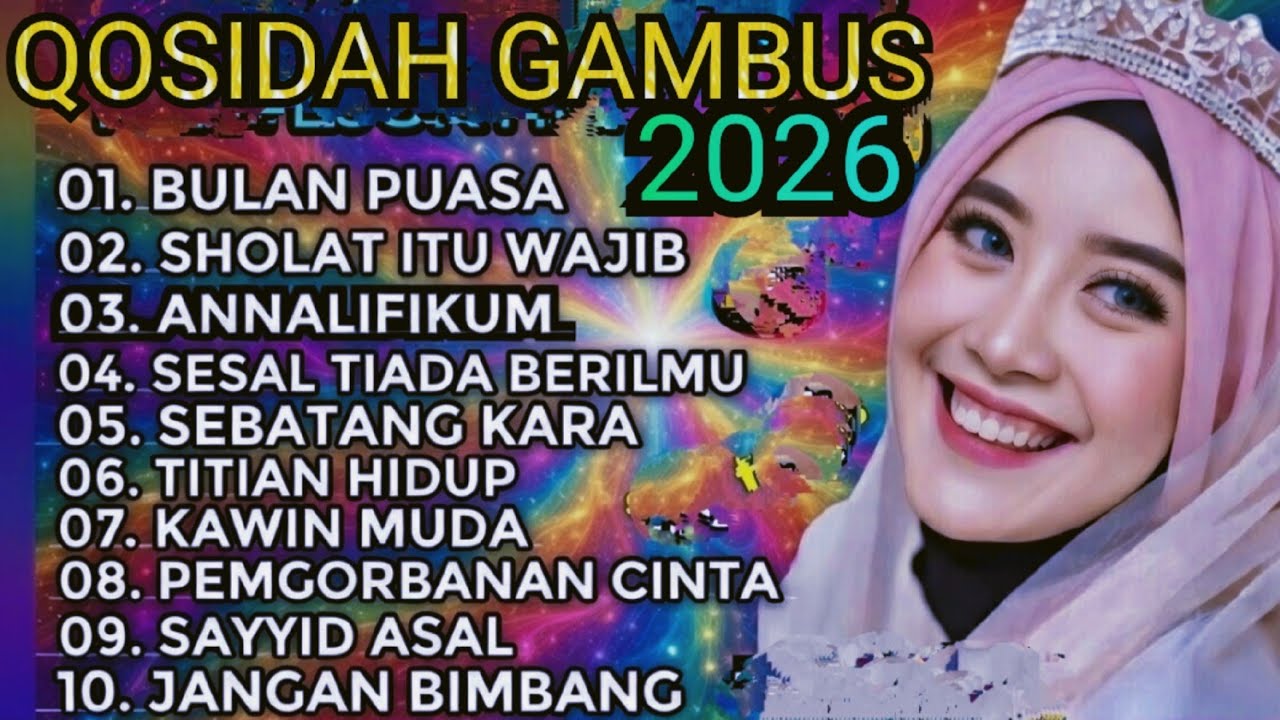 QOSIDAH  KOLEKSI 2026‼️ NONSTOP IRAMA QOSIDAH GAMBUS MODERN SPECIAL BULAN RAMADHAN MERDU BIKIN ADEM 