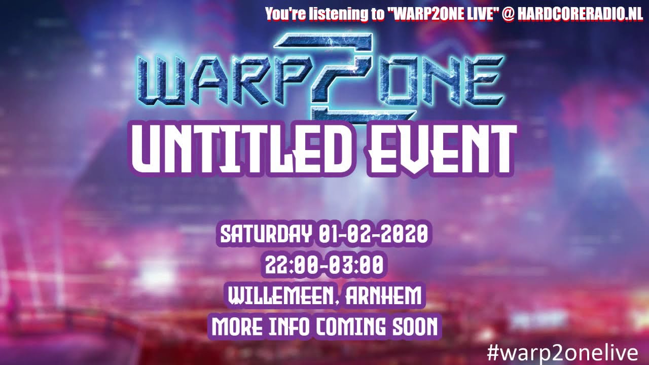 WARP2ONE Live @ Hardcore Radio - E-Villian Invites: DJ Differens (12-12-2019)