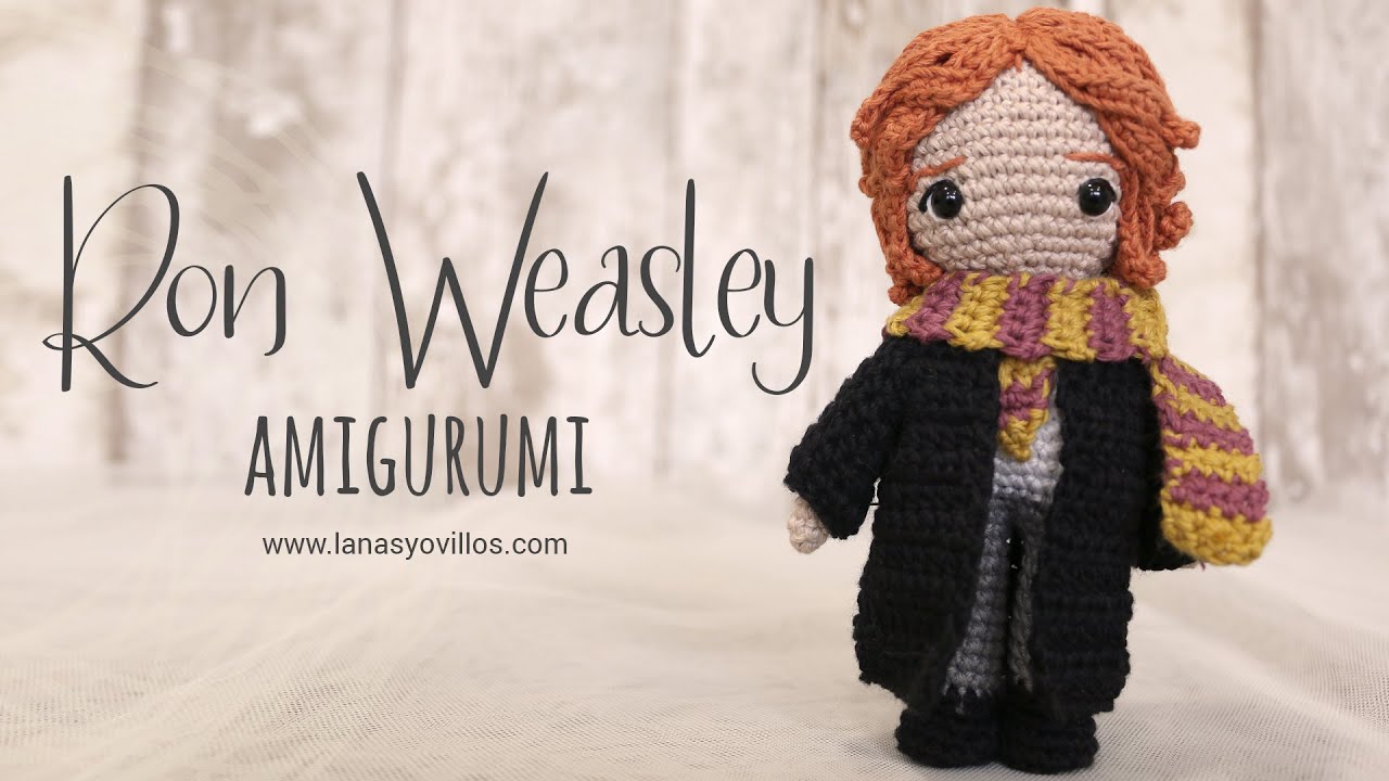 Ron Weasley Amigurumi | Saga Harry Potter | Lanas y Ovillos