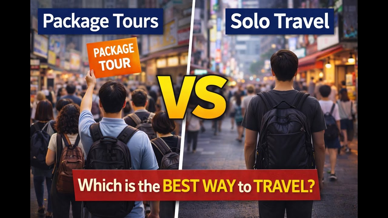 Package Tour or Independent Travel? Your first trip decision in Korea