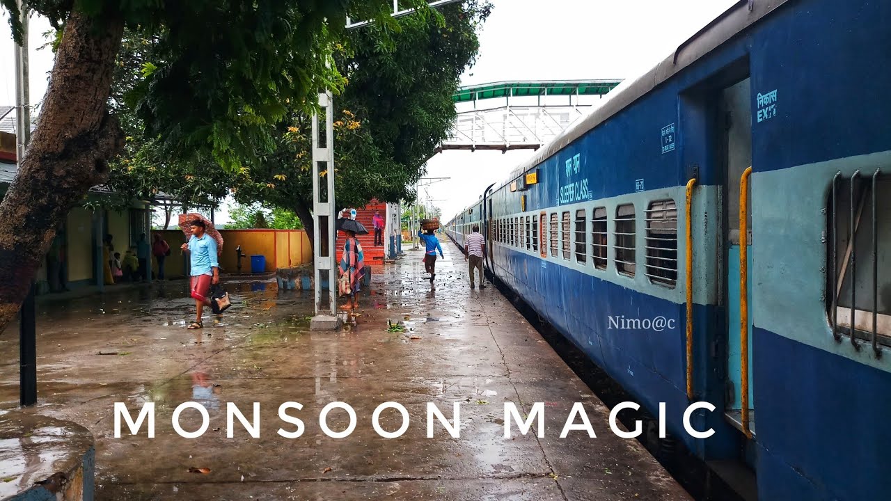 MONSOON JOURNEY!!! Asansol to Siliguri journey vlog | Onboard RANCHI KAMAKHYA express |