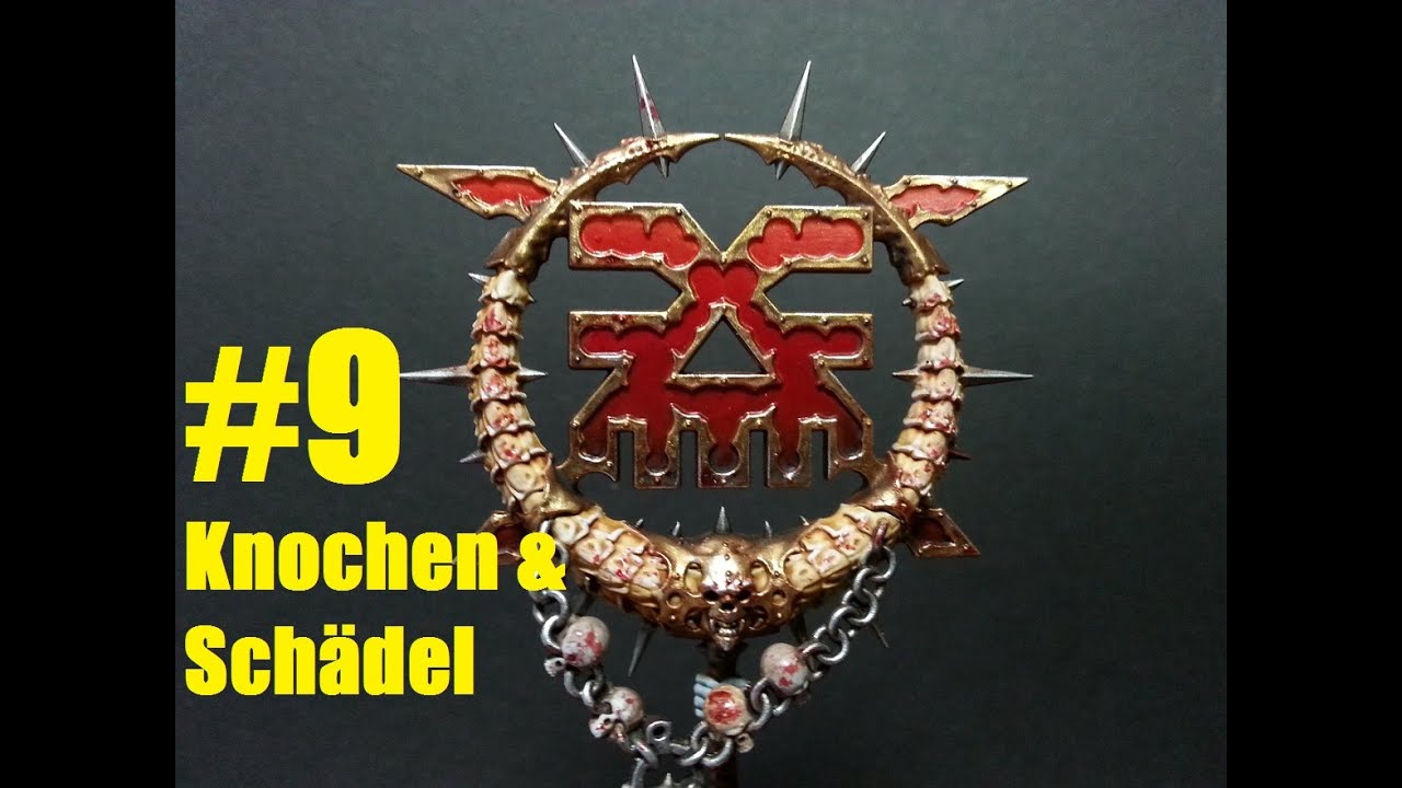 Miniaturen bemalen leicht gemacht #9 (Knochen + Schädel für Anfänger)