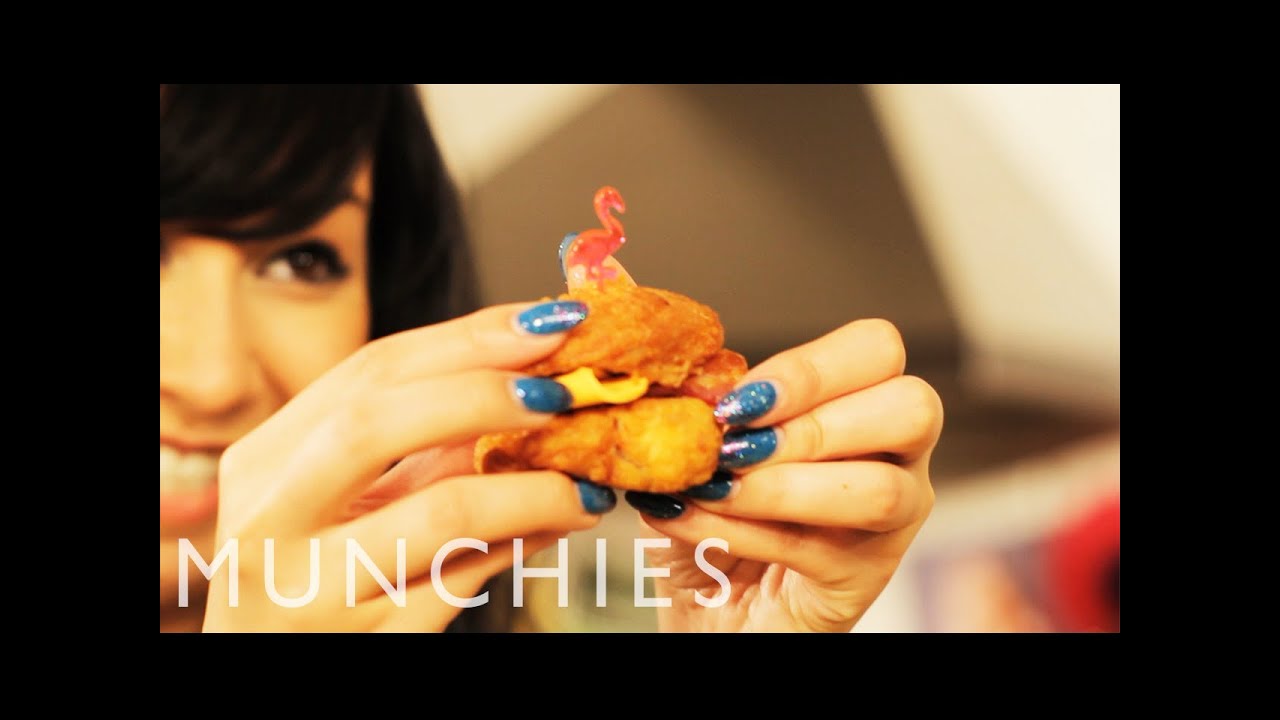 Mini Fried Chicken Hors d'Oeuvres: Girl Eats Food (Episode 5)