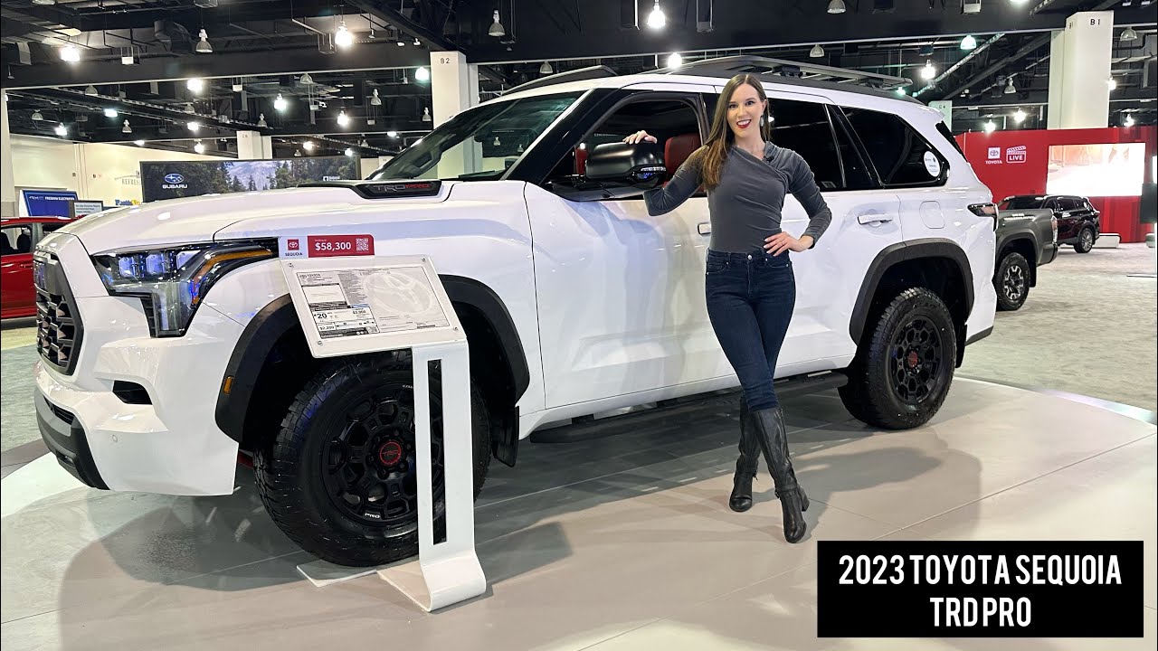 2023 TOYOTA SEQUOIA TRD PRO: The Ultimate Off-Roading Baddie With Hot Red Interior