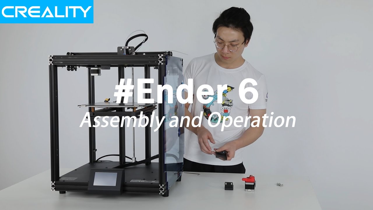 Unboxing | Ender 6 Assembly and Operation Core-XY 3D Printer
