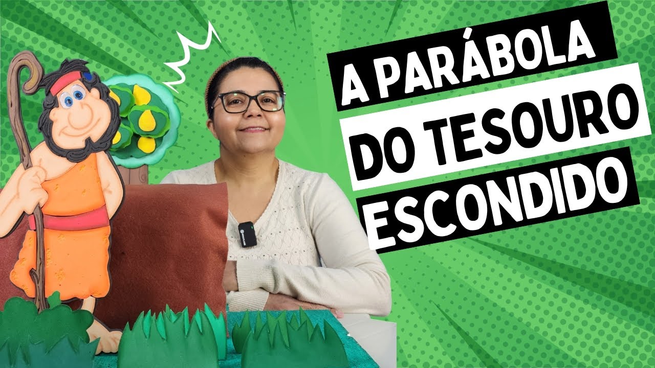 A Parábola do Tesouro Escondido - História Bíblica Infantil