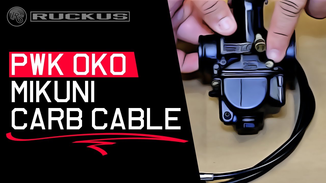 Установка троса карбюратора PWK OKO MIKUNI SLIDE