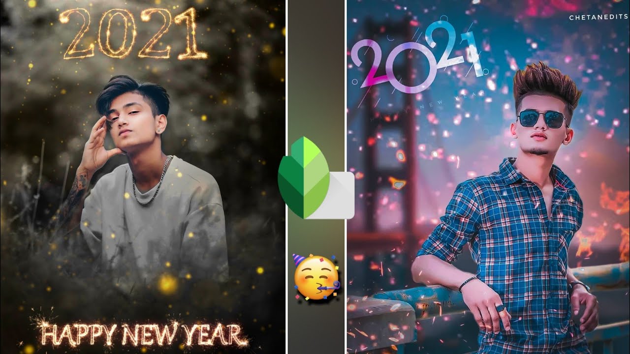 OMG! Snapseed Happy New Year 2021 Photo Editing Just 3 Step | Happy New Year Photo Editing Snapseed