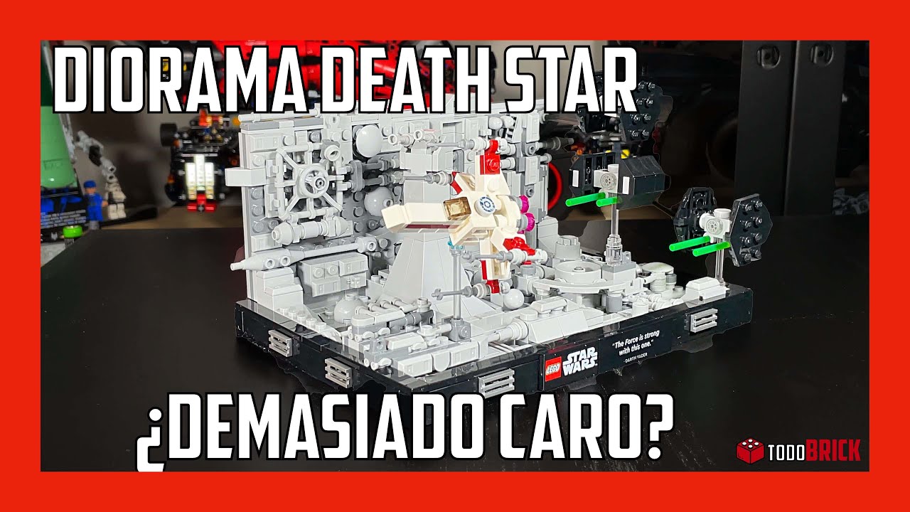 Corredor de la Estrella de la Muerte de LEGO | Diorama Star Wars 75329