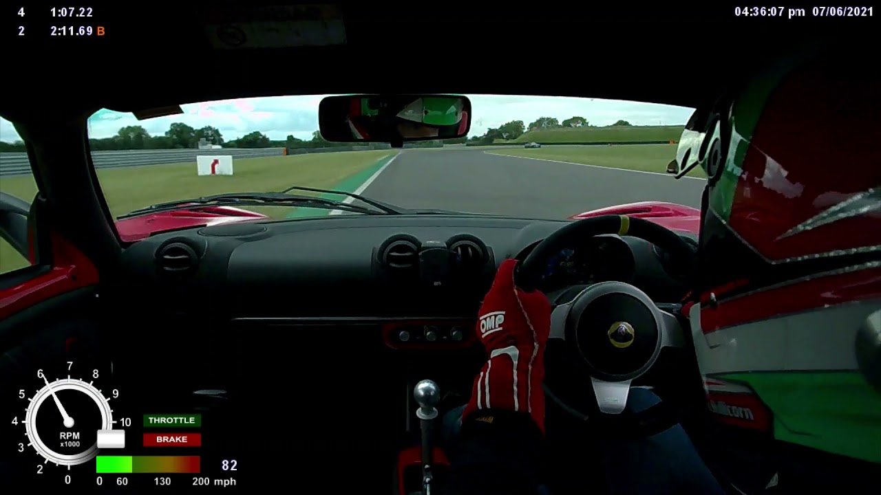 Lotus Exige 430 Cup Snetterton Trackday 6th July 2021