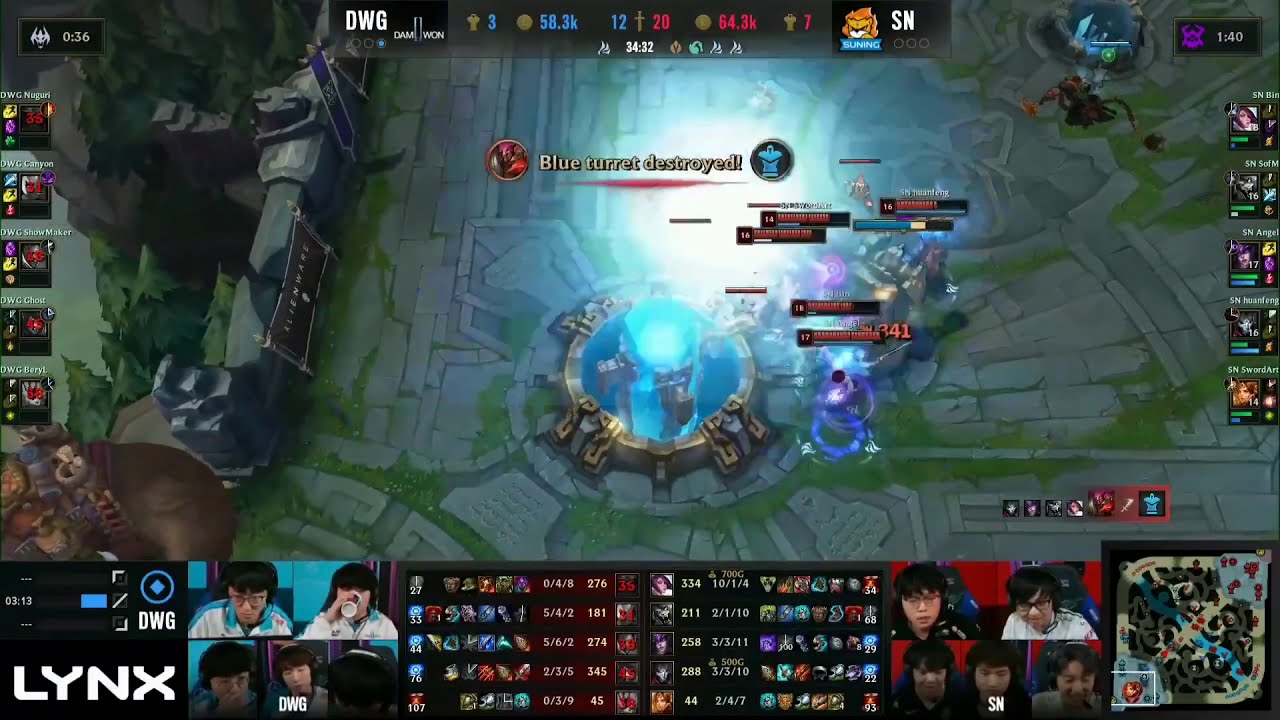 Bin's Pentakill - SN vs DW final Worlds 2020