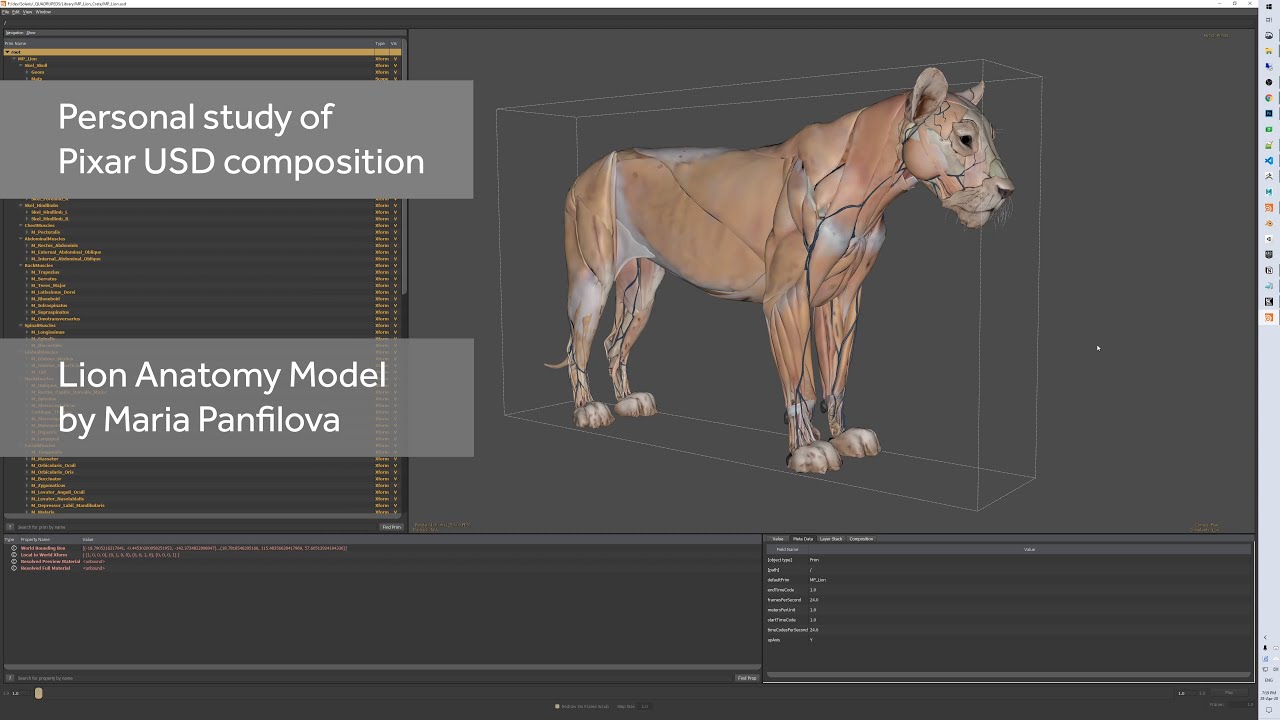 A Study of Pixar USD Composition